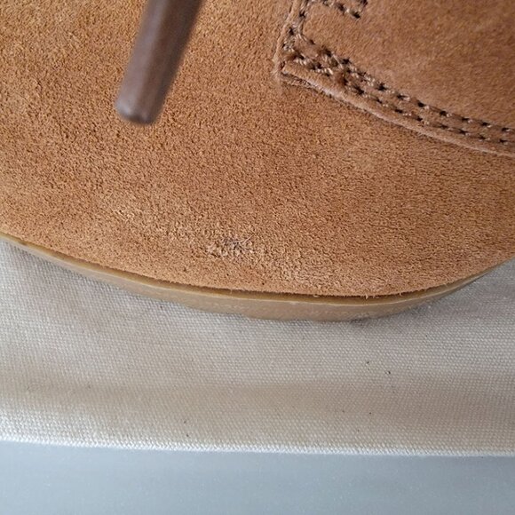 Merona Suede Wedge Heels Size 9 Chestnut *NWT* - Picture 11 of 16